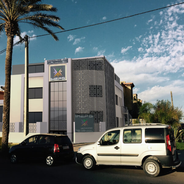 Vue générale de l’École IHEPS Marrakech